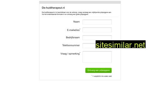 de-huidtherapeut.nl alternative sites
