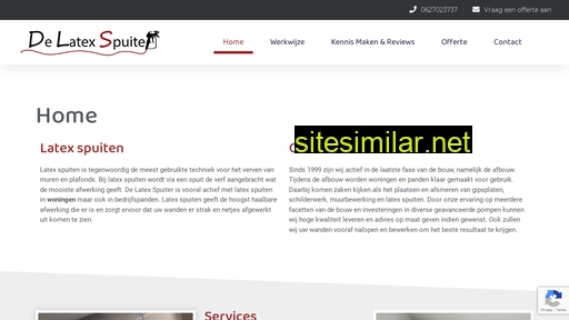 de-latex-spuiter.nl alternative sites