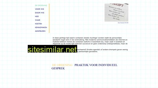 de-ordening.nl alternative sites