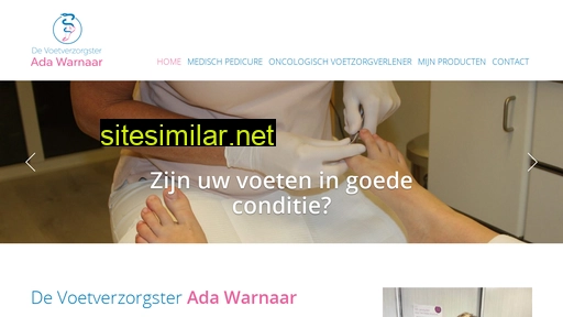 de-voetverzorgster-ada-warnaar.nl alternative sites