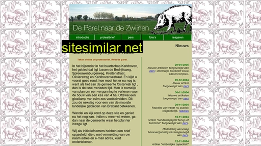 deparelnaardezwijnen.nl alternative sites