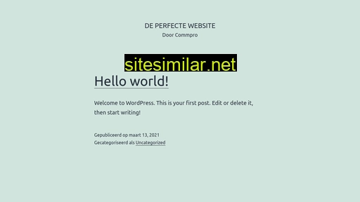 deperfectewebsite.nl alternative sites