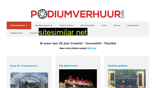 depodiumbouwers.nl alternative sites