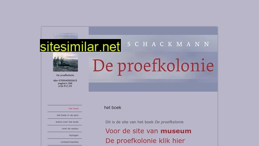deproefkolonie.nl alternative sites
