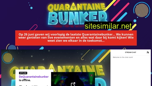 dequarantainebunker.nl alternative sites