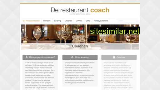 derestaurantcoach.nl alternative sites