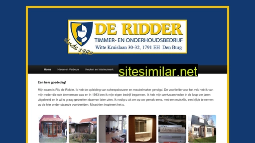 deridder-texel.nl alternative sites