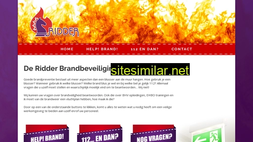 deridderbrandbeveiliging.nl alternative sites