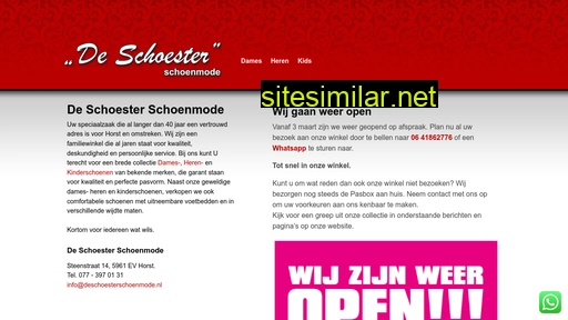 deschoesterschoenmode.nl alternative sites