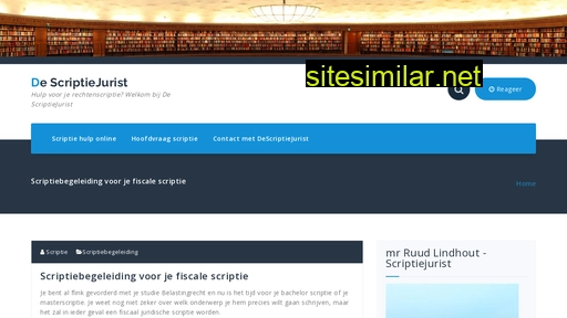 descriptiejurist.nl alternative sites