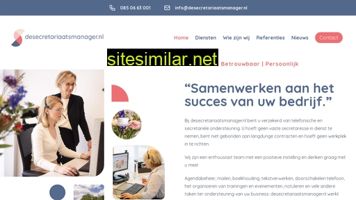 desecretariaatsmanager.nl alternative sites