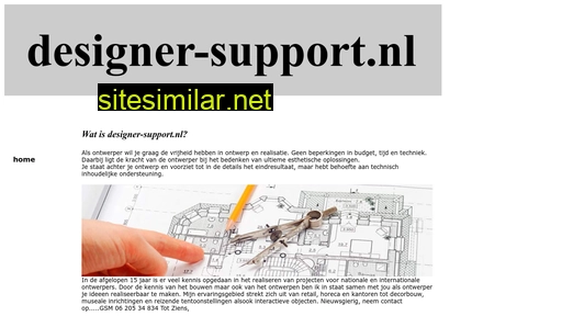 Designer-support similar sites
