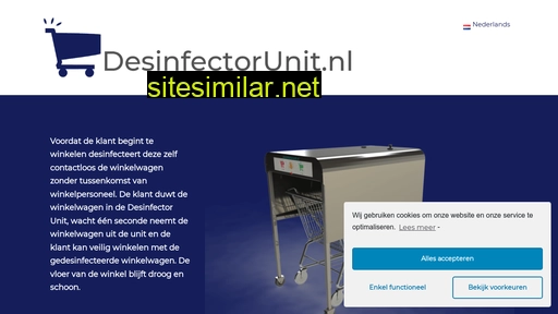 desinfectorunit.nl alternative sites