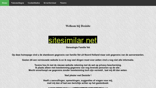 desisite.nl alternative sites