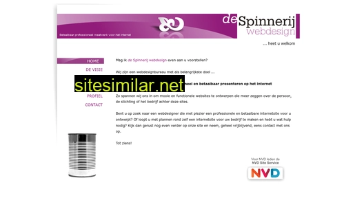 despinnerij.nl alternative sites