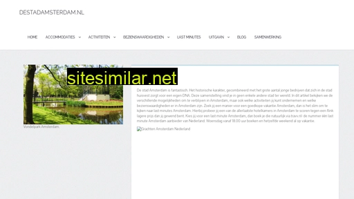 destadamsterdam.nl alternative sites