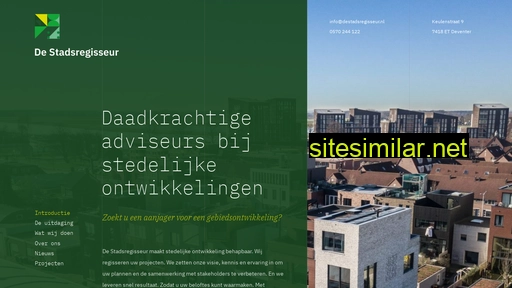 destadsregisseur.nl alternative sites