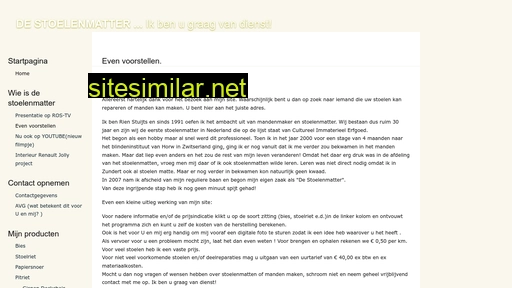 destoelenmatter.nl alternative sites