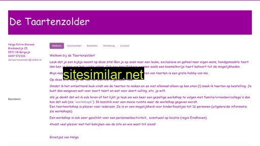 detaartenzolder.nl alternative sites