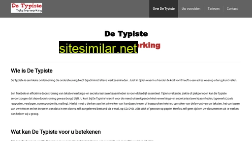 detypiste.nl alternative sites