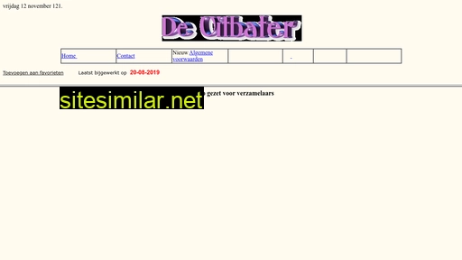 deuitbater.nl alternative sites