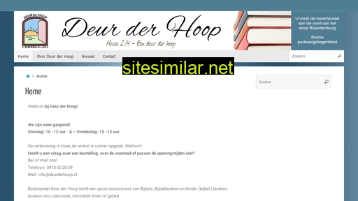 deurderhoop.nl alternative sites
