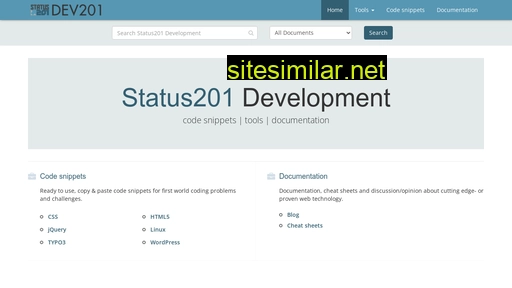 Dev201 similar sites