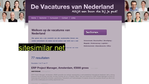 devacaturesvannederland.nl alternative sites