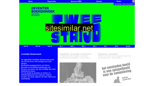 deventerboekenweek.nl alternative sites