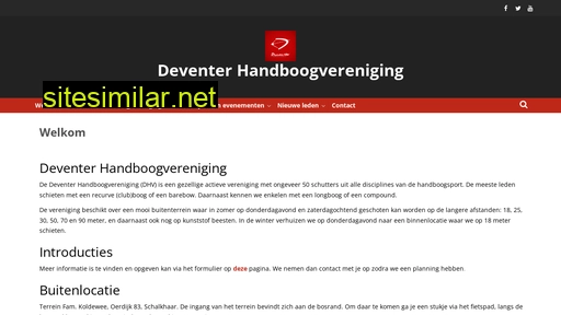 deventerhandboogvereniging.nl alternative sites