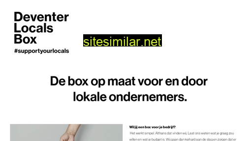 deventerlocalsbox.nl alternative sites