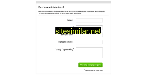 devriesadministraties.nl alternative sites