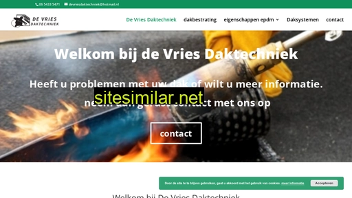 devriesdaktechniek.nl alternative sites
