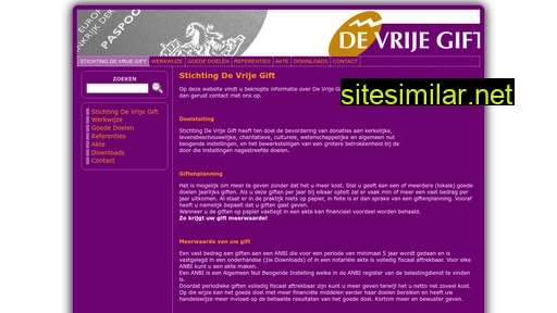 devrijegift.nl alternative sites