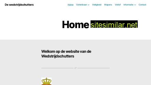 dewedstrijdschutters.nl alternative sites