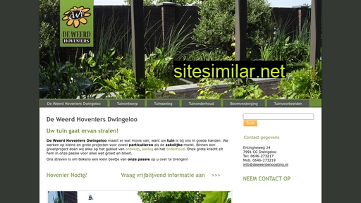 deweerdhoveniers.nl alternative sites