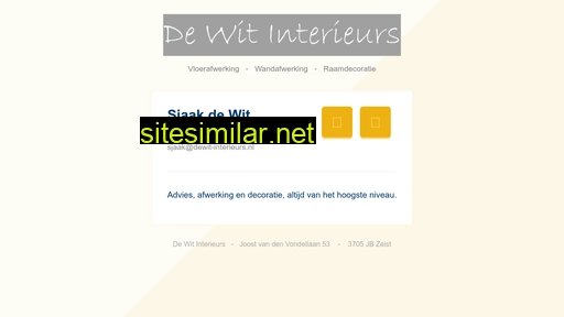 dewit-interieurs.nl alternative sites