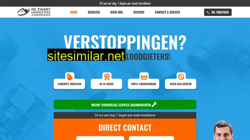 dezwartloodgieters.nl alternative sites