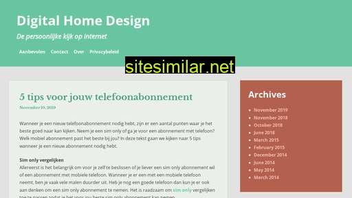 dhdesign.nl alternative sites