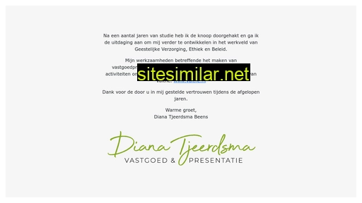 dianatjeerdsma.nl alternative sites