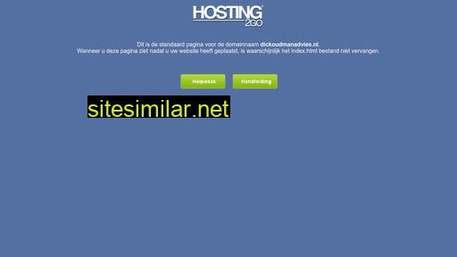 dickoudmanadvies.nl alternative sites