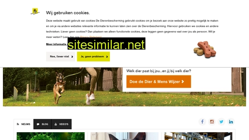 dierenbescherming.nl alternative sites