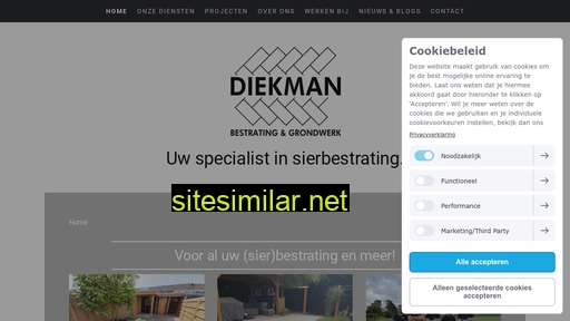 diekmanbestrating.nl alternative sites