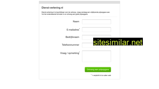 dienst-verlening.nl alternative sites