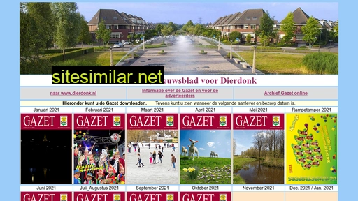 dierdonkgazet.nl alternative sites
