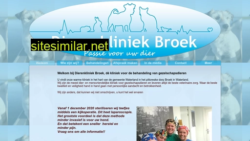 dierenkliniekbroek.nl alternative sites