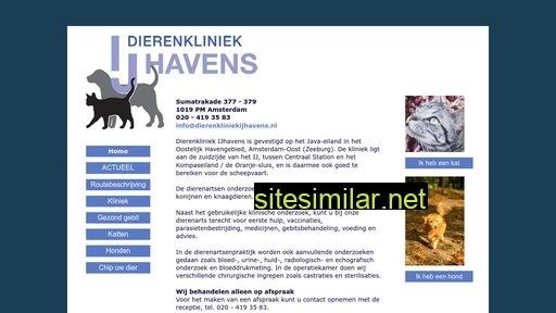 dierenkliniekijhavens.nl alternative sites