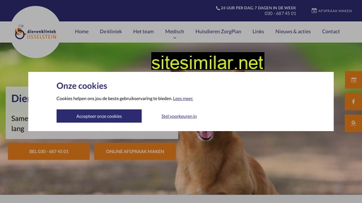 dierenkliniekijsselstein.nl alternative sites