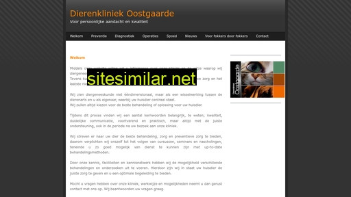 dierenkliniekoostgaarde.nl alternative sites