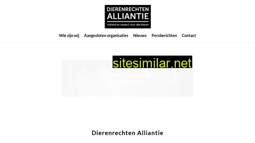 dierenrechtenalliantie.nl alternative sites